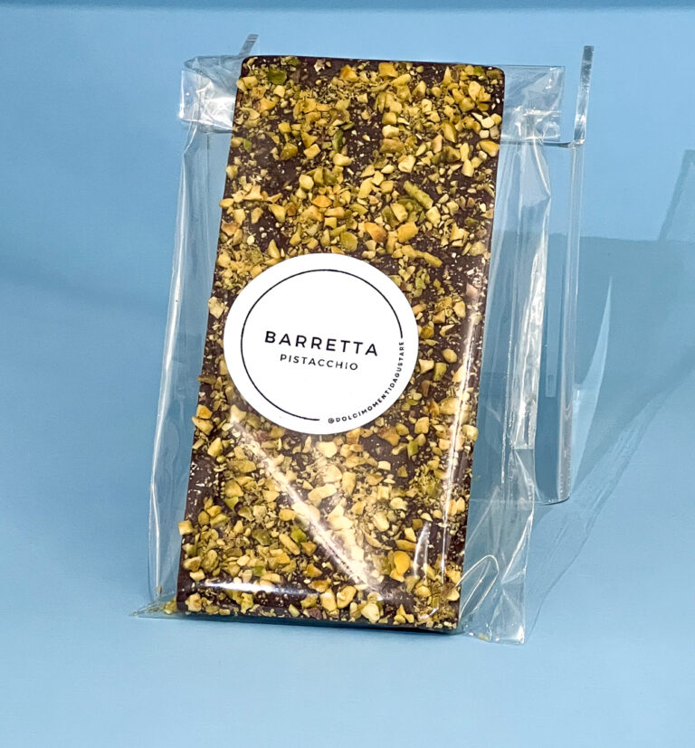 cioccolato fondente con pistacchio