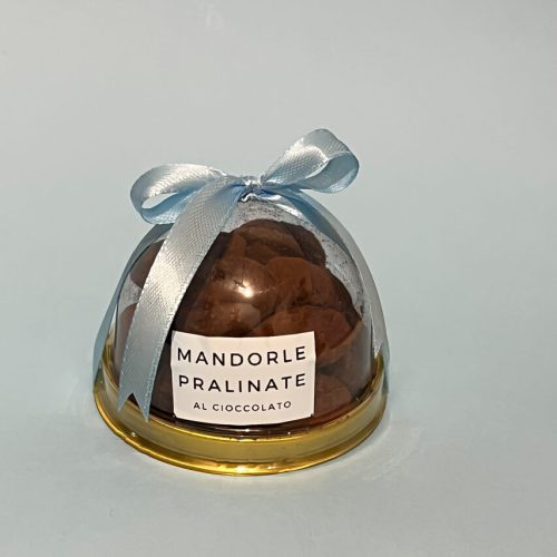 Mandorle pralinate al cioccolato